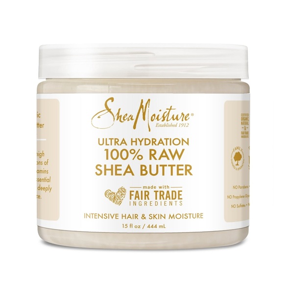 Shea Moisture 100% Raw Shea Butter All-Over Hydration Hair & Skin Moisturizer - Picture 2 of 4